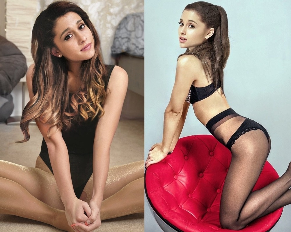 Ariana Grande Pussy Slip