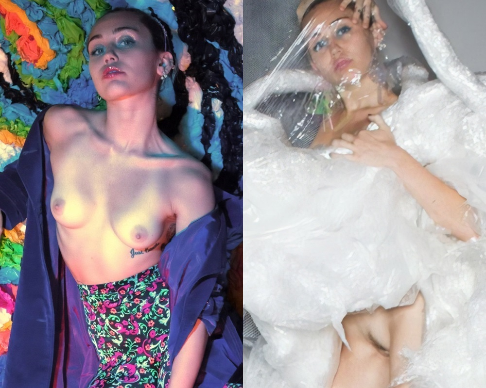 Miley Cyrus Nude Outtakes Leaked From Plastik Magazine Celebrity Leaks Scandals Leaked Sextapes